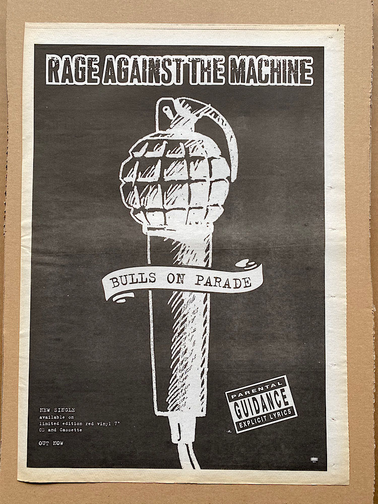 Album Bulls on parade de Rage Against The Machine sur CDandLP